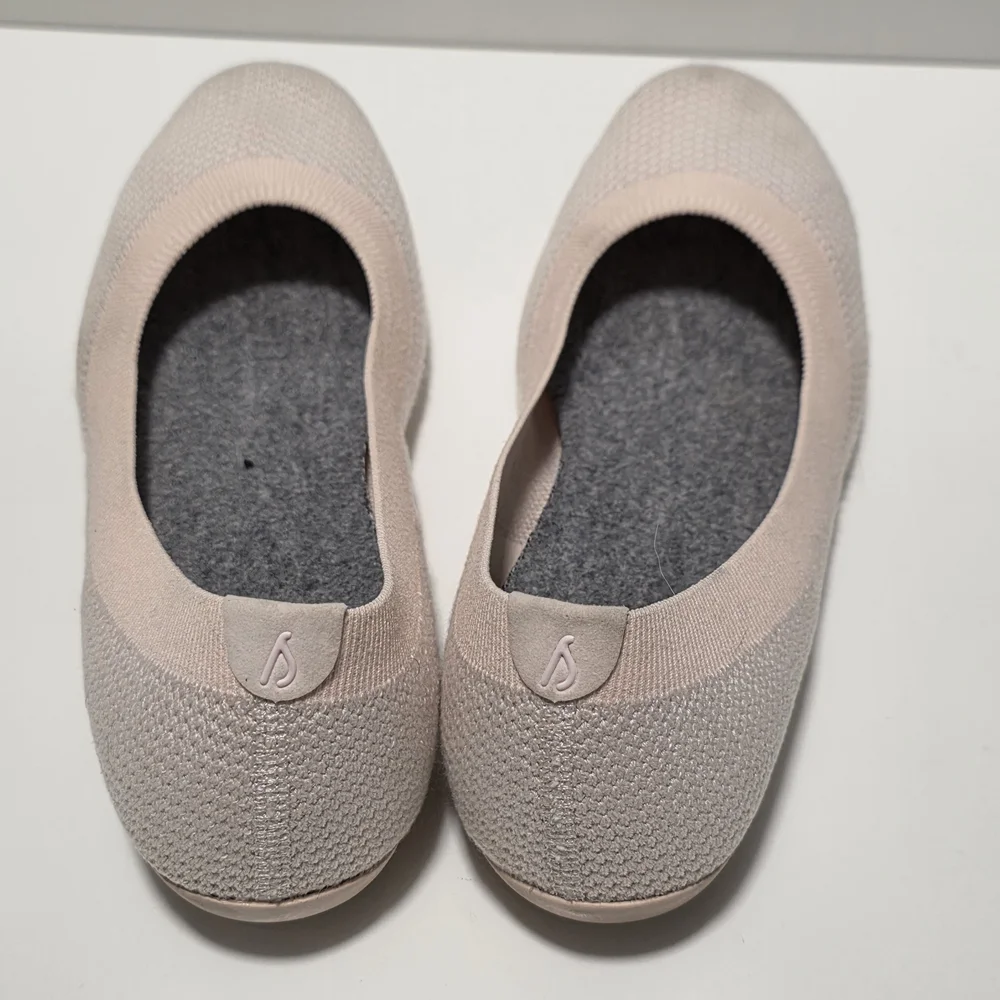 Allbirds TB Women's Soft Pink Loafers Sz. 10